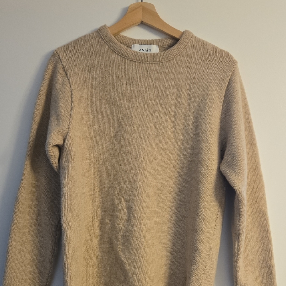 Anian Men's Cream Sweater